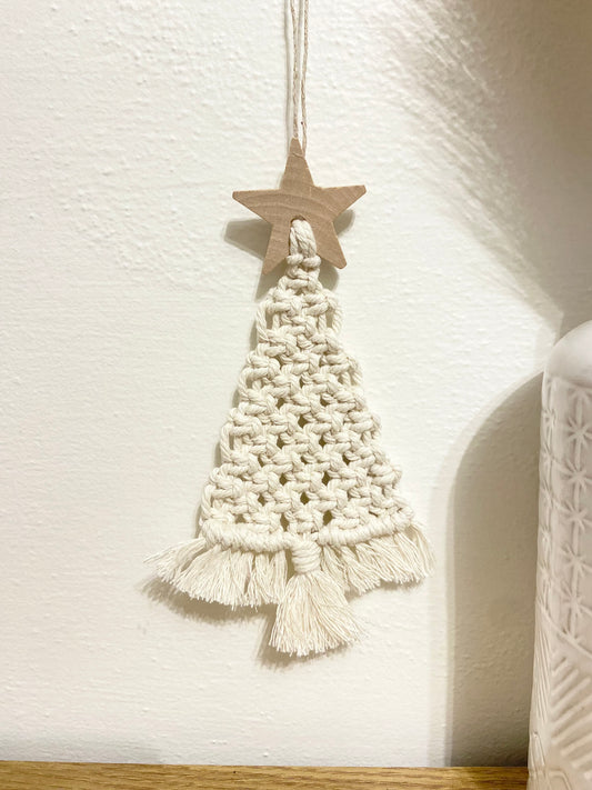 Macrame Tree Ornament