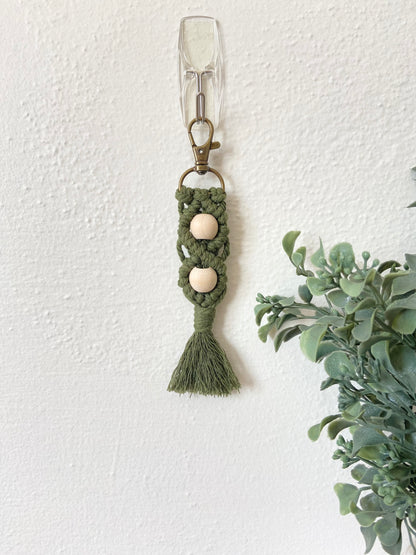 Keychain - Two beads