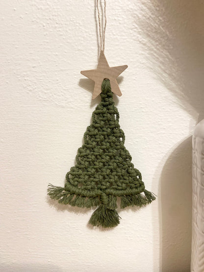 Macrame Tree Ornament