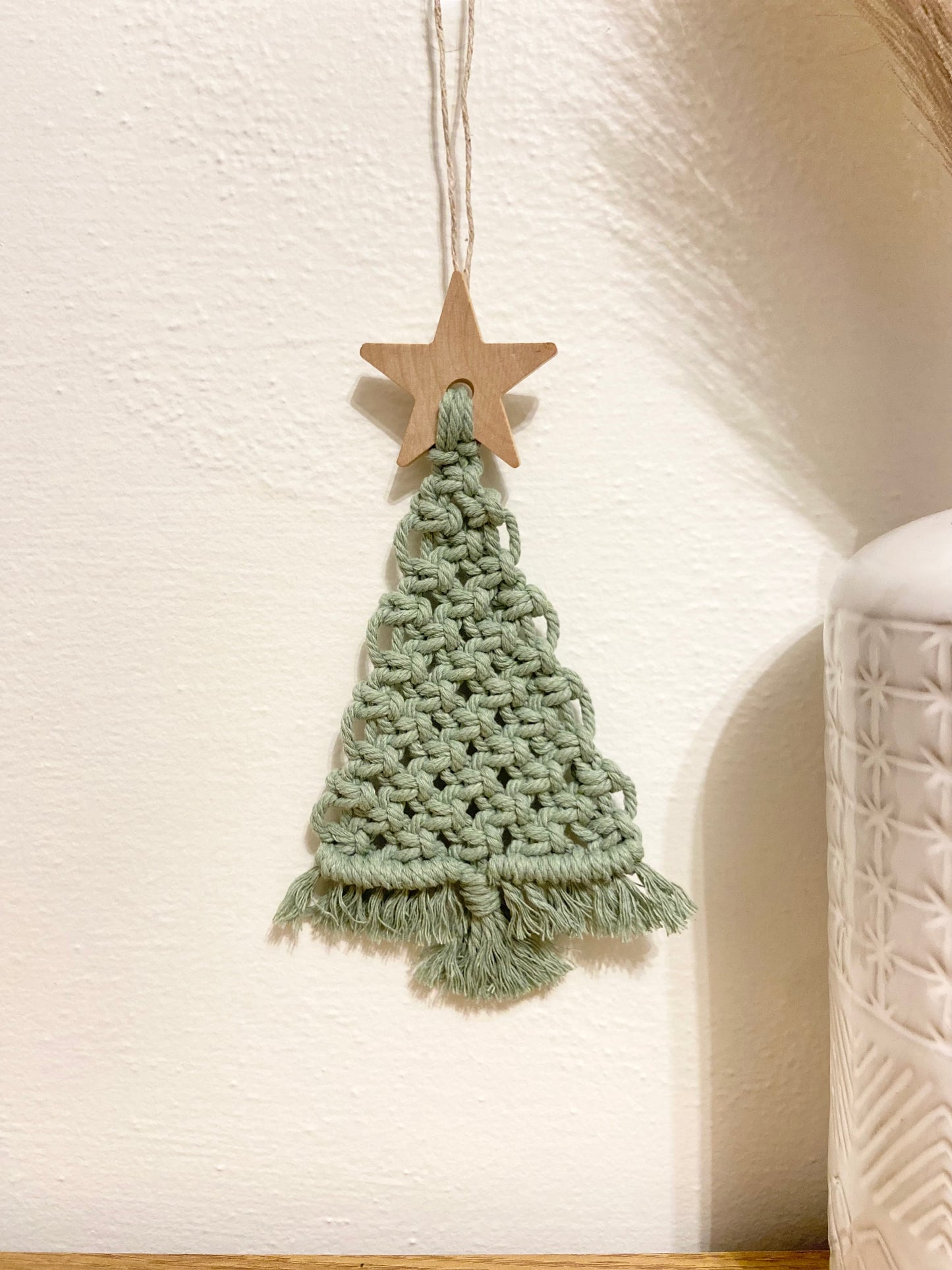 Macrame Tree Ornament