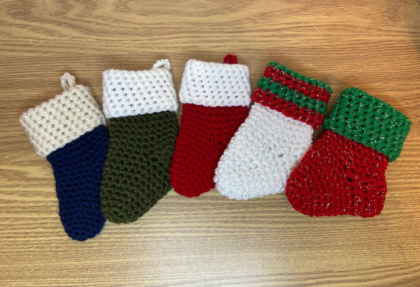 Crochet Gift Card Stocking